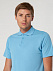 Рубашка поло Virma light, голубая с логотипом в Екатеринбурге заказать по выгодной цене в кибермаркете AvroraStore