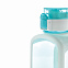 Квадратная вакуумная бутылка для воды, бирюзовый с логотипом в Екатеринбурге заказать по выгодной цене в кибермаркете AvroraStore