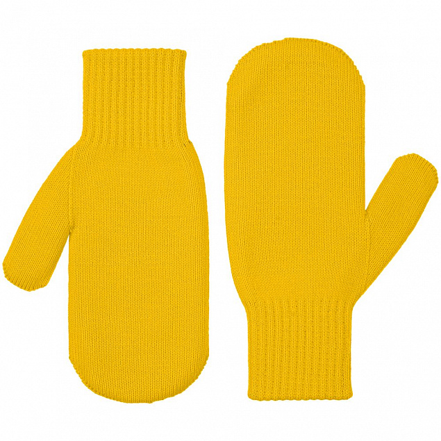 Варежки Life Explorer, желтые с логотипом в Екатеринбурге заказать по выгодной цене в кибермаркете AvroraStore