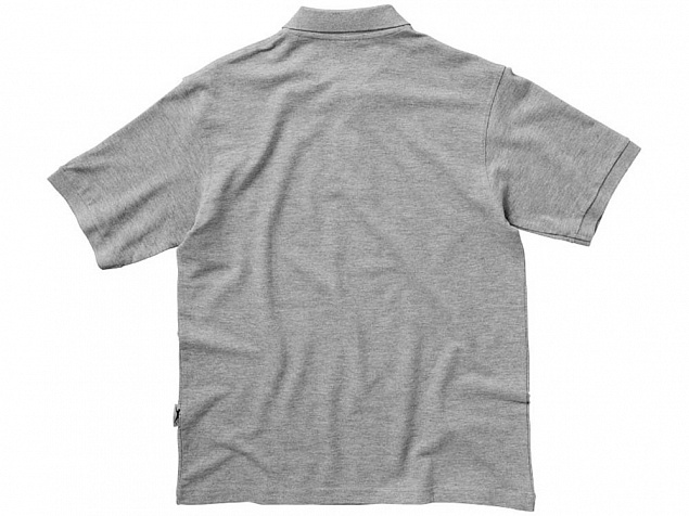 Рубашка поло Forehand мужская, серый с логотипом в Екатеринбурге заказать по выгодной цене в кибермаркете AvroraStore