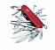 Офицерский нож SWISSCHAMP 91, красный с логотипом в Екатеринбурге заказать по выгодной цене в кибермаркете AvroraStore