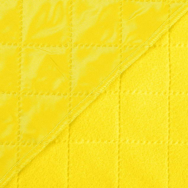 Плед для пикника Comfy, желтый с логотипом в Екатеринбурге заказать по выгодной цене в кибермаркете AvroraStore