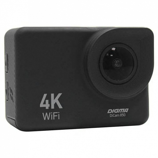 Экшн-камера Digma DiCam 850, черная с логотипом в Екатеринбурге заказать по выгодной цене в кибермаркете AvroraStore