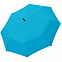 Зонт-трость Zero XXL, бирюзовый с логотипом в Екатеринбурге заказать по выгодной цене в кибермаркете AvroraStore