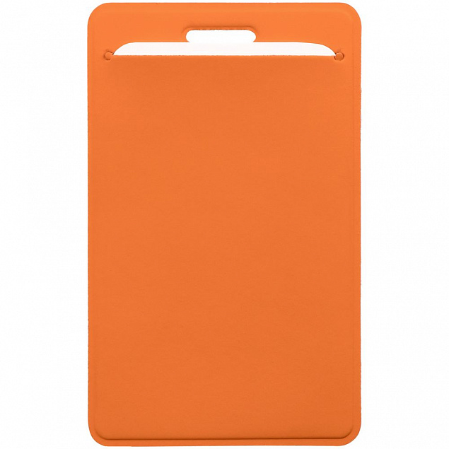 Чехол для пропуска Dorset, оранжевый с логотипом в Екатеринбурге заказать по выгодной цене в кибермаркете AvroraStore