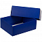Коробка с окном InSight, синяя с логотипом в Екатеринбурге заказать по выгодной цене в кибермаркете AvroraStore