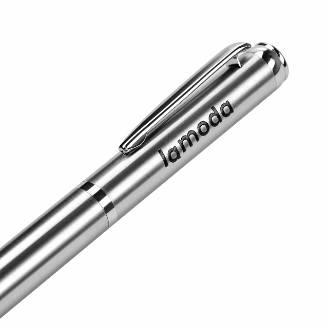 Шариковая ручка Sonata BP, серебро с логотипом в Екатеринбурге заказать по выгодной цене в кибермаркете AvroraStore