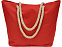 Пляжная сумка Seaside, красный с логотипом в Екатеринбурге заказать по выгодной цене в кибермаркете AvroraStore