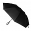 Зонт Глиссер - Черный AA с логотипом в Екатеринбурге заказать по выгодной цене в кибермаркете AvroraStore