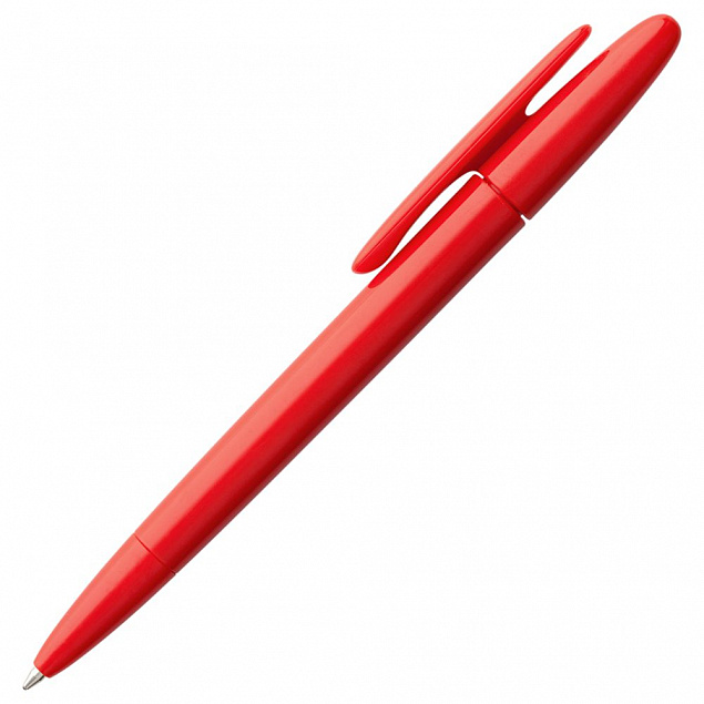 Ручка шариковая Prodir DS5 TPP, красная с логотипом в Екатеринбурге заказать по выгодной цене в кибермаркете AvroraStore