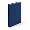 Ежедневник недатированный Campbell, А5,  темно-синий, белый блок с логотипом в Екатеринбурге заказать по выгодной цене в кибермаркете AvroraStore