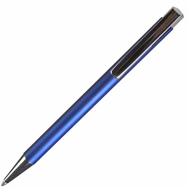 Ручка шариковая Stork, синяя с логотипом в Екатеринбурге заказать по выгодной цене в кибермаркете AvroraStore