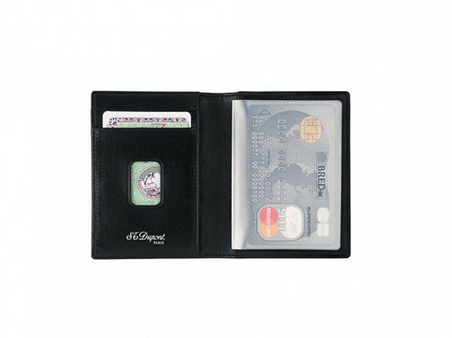 Чехол для кредитных карт Contraste с логотипом в Екатеринбурге заказать по выгодной цене в кибермаркете AvroraStore