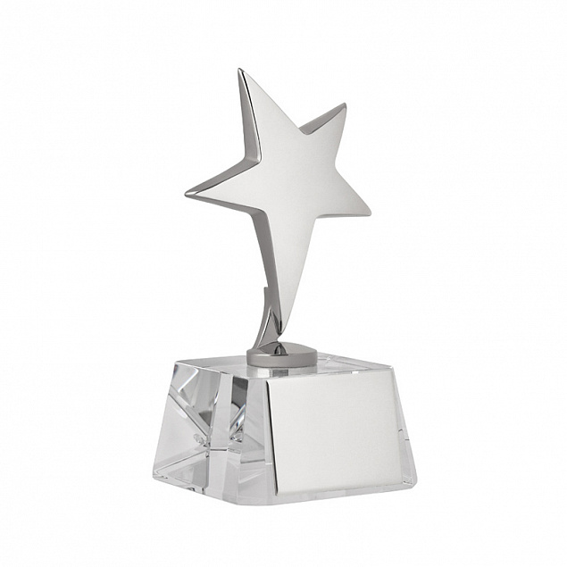 Статуэтка "Звезда", серебро с логотипом в Екатеринбурге заказать по выгодной цене в кибермаркете AvroraStore