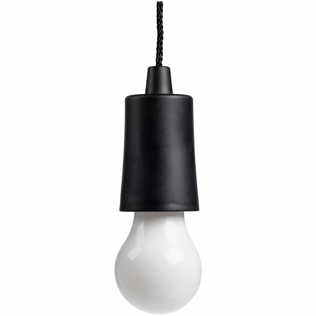 Лампа портативная Lumin, черная с логотипом в Екатеринбурге заказать по выгодной цене в кибермаркете AvroraStore