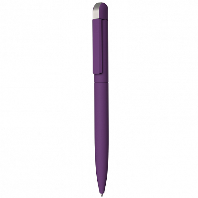 Ручка шариковая "Jupiter", фиолетовый, покрытие soft touch с логотипом в Екатеринбурге заказать по выгодной цене в кибермаркете AvroraStore