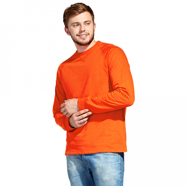 Толстовка StanWork Оранжевый с логотипом в Екатеринбурге заказать по выгодной цене в кибермаркете AvroraStore