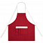 Фартук Settle In, красный с логотипом в Екатеринбурге заказать по выгодной цене в кибермаркете AvroraStore