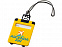 Бирка для багажа Taggy, желтый с логотипом в Екатеринбурге заказать по выгодной цене в кибермаркете AvroraStore