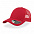 Бейсболка "RAPPER COTTON", 5 клиньев, бордовый/бордовый, пласт.заст.,100% хлопок, 100% п/э, 180 г/м2 с логотипом в Екатеринбурге заказать по выгодной цене в кибермаркете AvroraStore