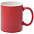 Кружка Promo матовая, красная с логотипом в Екатеринбурге заказать по выгодной цене в кибермаркете AvroraStore