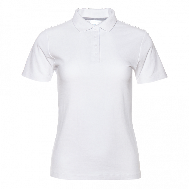 Рубашка поло Рубашка женская 104W Белый с логотипом в Екатеринбурге заказать по выгодной цене в кибермаркете AvroraStore