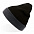 Шапка вязаная  двойная "Wind", с отворотом_черный,100% акрил  с логотипом в Екатеринбурге заказать по выгодной цене в кибермаркете AvroraStore