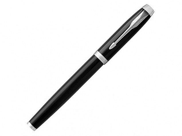 Ручка Parker роллер «IM Core Black Chrome CT» с логотипом в Екатеринбурге заказать по выгодной цене в кибермаркете AvroraStore