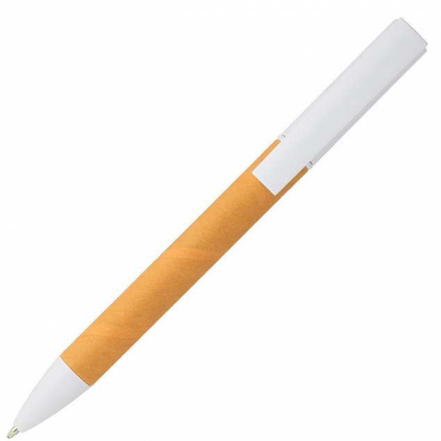 Ручка шариковая Pinokio, оранжевая с логотипом в Екатеринбурге заказать по выгодной цене в кибермаркете AvroraStore