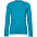 Свитшот женский Set In, светло-голубой с логотипом в Екатеринбурге заказать по выгодной цене в кибермаркете AvroraStore