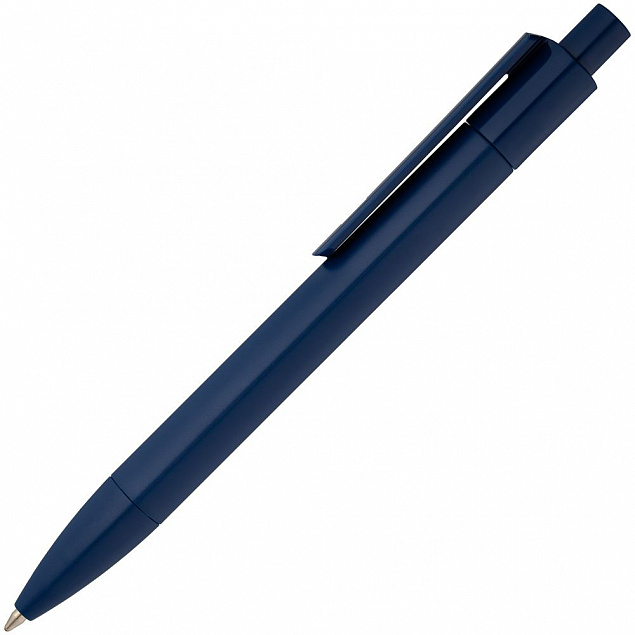 Ручка шариковая Prodir DS4 PMM-P, темно-синяя с логотипом в Екатеринбурге заказать по выгодной цене в кибермаркете AvroraStore