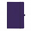 Бизнес-блокнот "Gracy", 130х210 мм, фиолет., кремовая бумага, гибкая обложка, в линейку, на резинке с логотипом в Екатеринбурге заказать по выгодной цене в кибермаркете AvroraStore