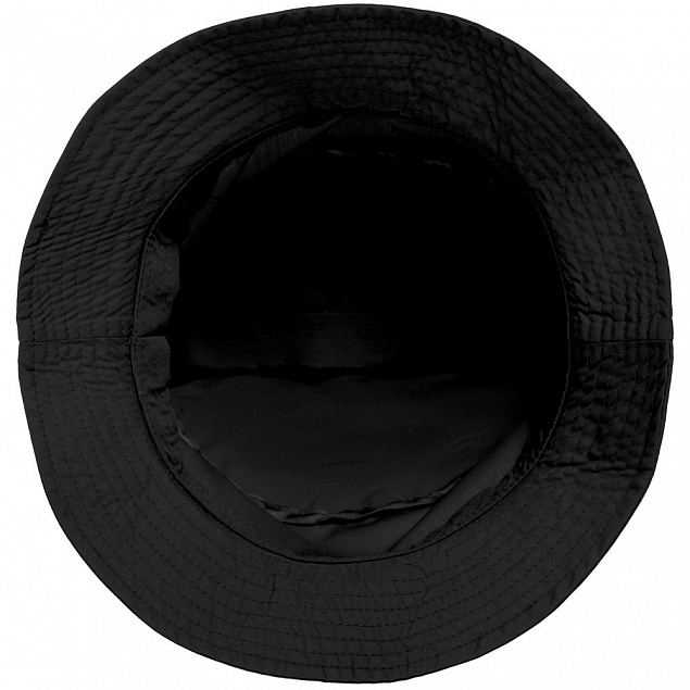 Панама складная Orust, черная с логотипом в Екатеринбурге заказать по выгодной цене в кибермаркете AvroraStore