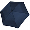 Зонт складной Zero 99, синий с логотипом в Екатеринбурге заказать по выгодной цене в кибермаркете AvroraStore
