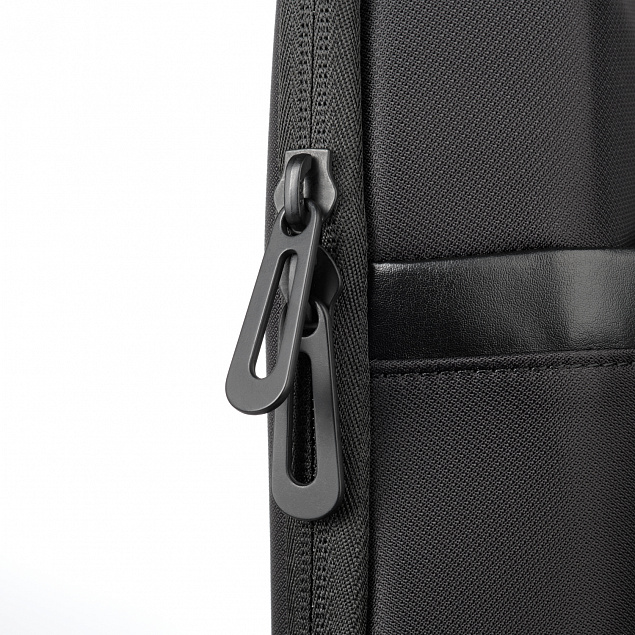 Бизнес рюкзак Brams, черный/серый с логотипом в Екатеринбурге заказать по выгодной цене в кибермаркете AvroraStore