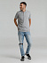 Рубашка поло мужская Virma Premium, серый меланж с логотипом в Екатеринбурге заказать по выгодной цене в кибермаркете AvroraStore