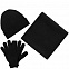 Перчатки Real Talk, черные с логотипом в Екатеринбурге заказать по выгодной цене в кибермаркете AvroraStore
