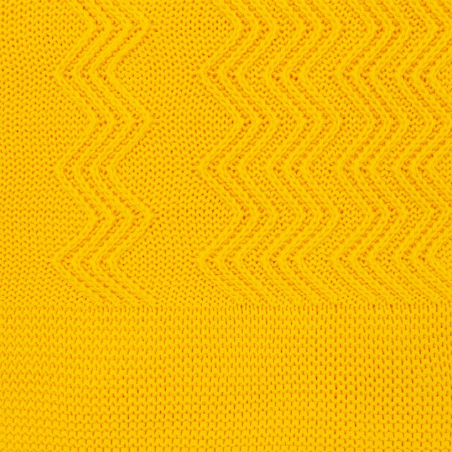 Плед Marea, желтый с логотипом в Екатеринбурге заказать по выгодной цене в кибермаркете AvroraStore