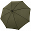 Зонт-трость Nature Stick AC, зеленый с логотипом в Екатеринбурге заказать по выгодной цене в кибермаркете AvroraStore