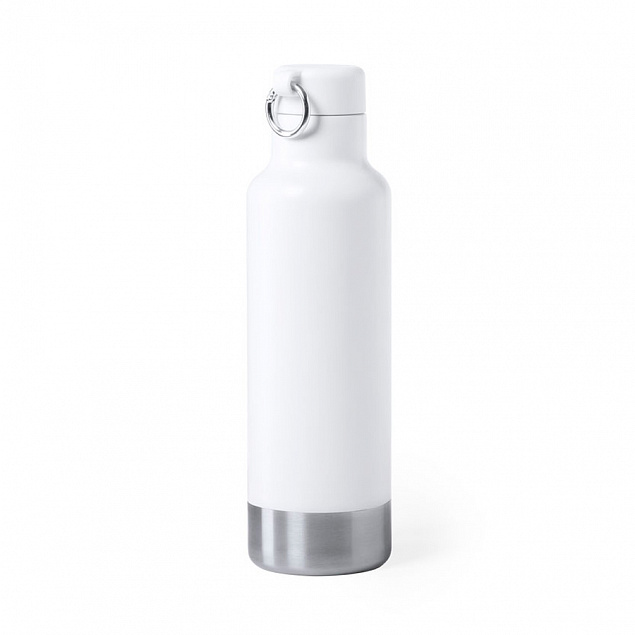 Бутылка для воды PERNAL, белый, 750 мл, нержавеющая сталь с логотипом в Екатеринбурге заказать по выгодной цене в кибермаркете AvroraStore