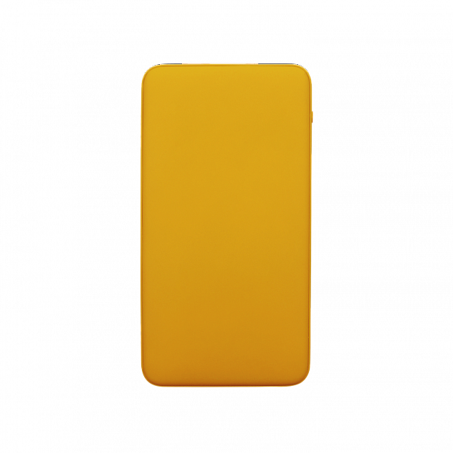 Внешний аккумулятор Bplanner Power 1 ST, софт-тач, 5000 mAh (желтый) с логотипом в Екатеринбурге заказать по выгодной цене в кибермаркете AvroraStore