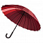 Зонт-трость «Спектр», черный с логотипом в Екатеринбурге заказать по выгодной цене в кибермаркете AvroraStore