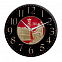 Часы стеклянные на заказ Time Wheel с логотипом в Екатеринбурге заказать по выгодной цене в кибермаркете AvroraStore