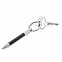 Ручка-брелок Construction Micro, черный с логотипом в Екатеринбурге заказать по выгодной цене в кибермаркете AvroraStore