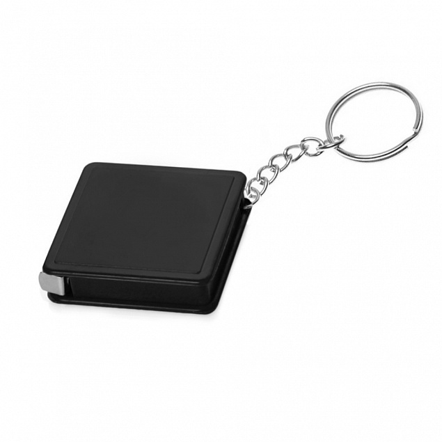 Брелок-рулетка Tape, распродажа, черный с логотипом в Екатеринбурге заказать по выгодной цене в кибермаркете AvroraStore