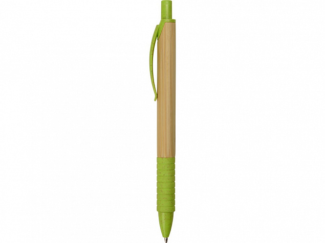 Ручка из бамбука и переработанной пшеницы шариковая «Nara» с логотипом в Екатеринбурге заказать по выгодной цене в кибермаркете AvroraStore