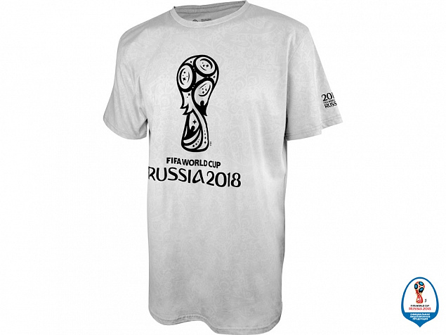 Футболка мужская 2018 FIFA World Cup Russia™ с логотипом в Екатеринбурге заказать по выгодной цене в кибермаркете AvroraStore