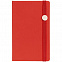 Блокнот Shall Round, красный с логотипом в Екатеринбурге заказать по выгодной цене в кибермаркете AvroraStore