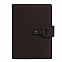 Ежедневник-портфолио Passage, коричневый, эко-кожа, недатированный кремовый блок, подарочная коробка с логотипом в Екатеринбурге заказать по выгодной цене в кибермаркете AvroraStore