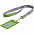 Чехол для пропуска с лентой и ретрактором Devon, белый с логотипом в Екатеринбурге заказать по выгодной цене в кибермаркете AvroraStore